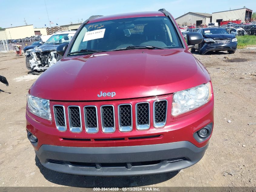 2012 Jeep Compass Latitude VIN: 1C4NJCEB7CD526735 Lot: 39414089