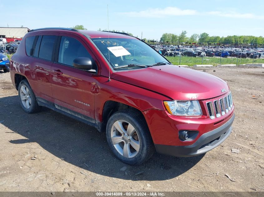 2012 Jeep Compass Latitude VIN: 1C4NJCEB7CD526735 Lot: 39414089