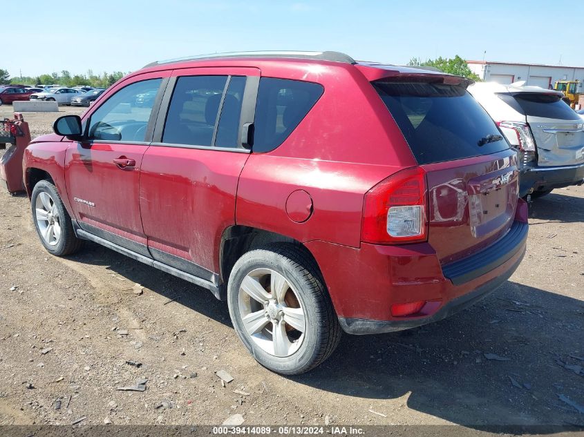 2012 Jeep Compass Latitude VIN: 1C4NJCEB7CD526735 Lot: 39414089