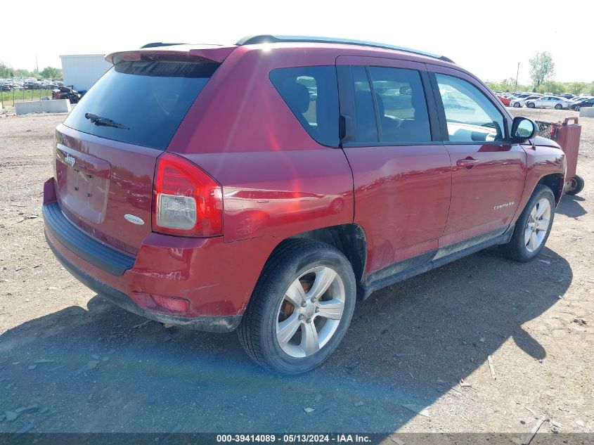 2012 Jeep Compass Latitude VIN: 1C4NJCEB7CD526735 Lot: 39414089