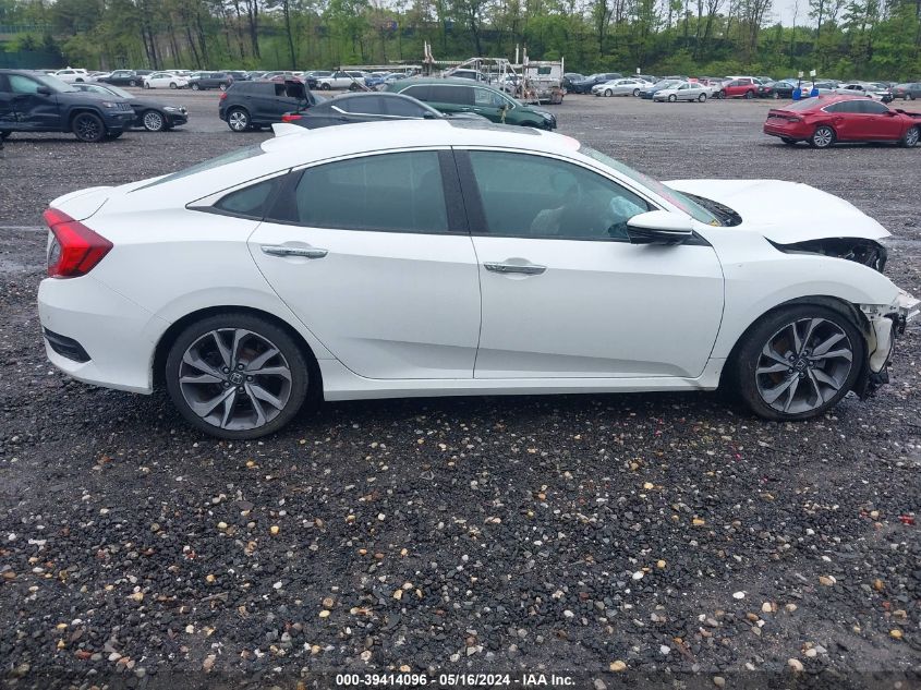 2019 Honda Civic Touring VIN: 19XFC1F96KE203661 Lot: 39414096