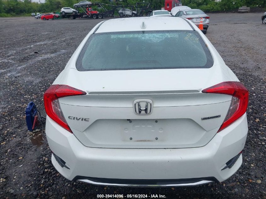 2019 Honda Civic Touring VIN: 19XFC1F96KE203661 Lot: 39414096