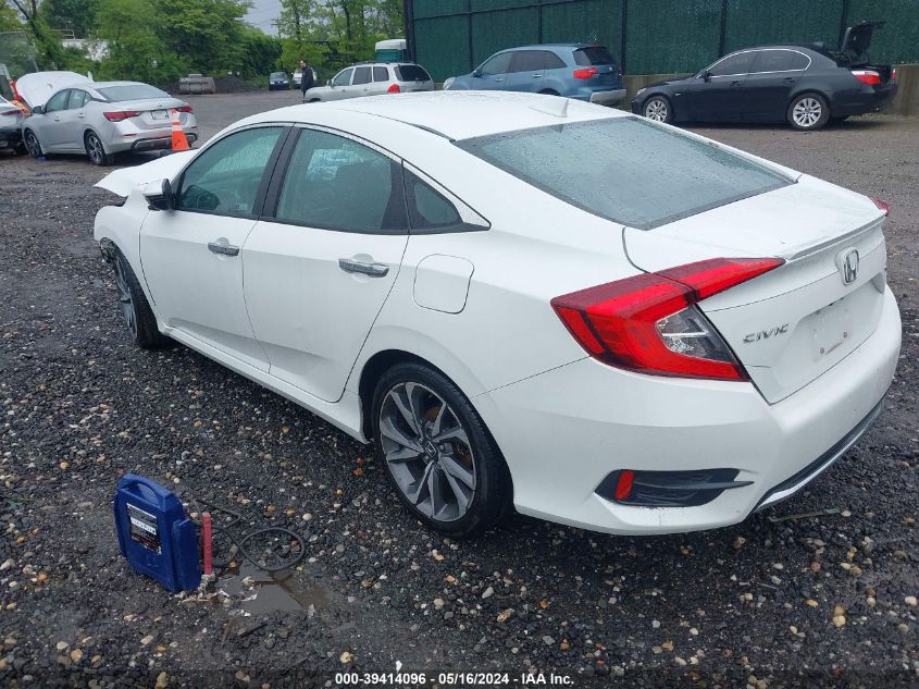 2019 Honda Civic Touring VIN: 19XFC1F96KE203661 Lot: 39414096