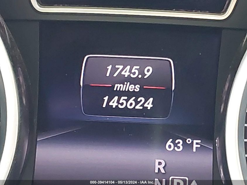 2014 MERCEDES-BENZ ML 350 4MATIC - 4JGDA5HB4EA435067