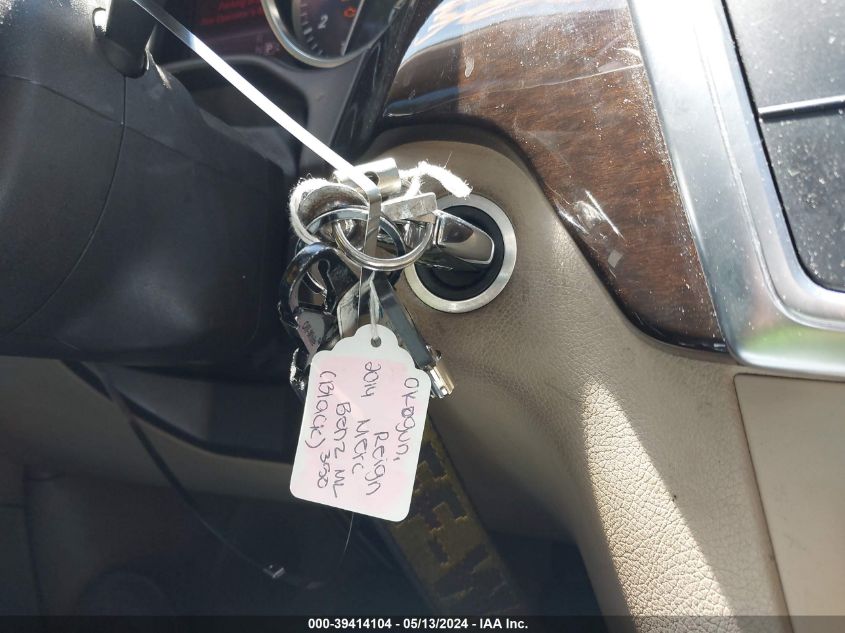 2014 MERCEDES-BENZ ML 350 4MATIC - 4JGDA5HB4EA435067