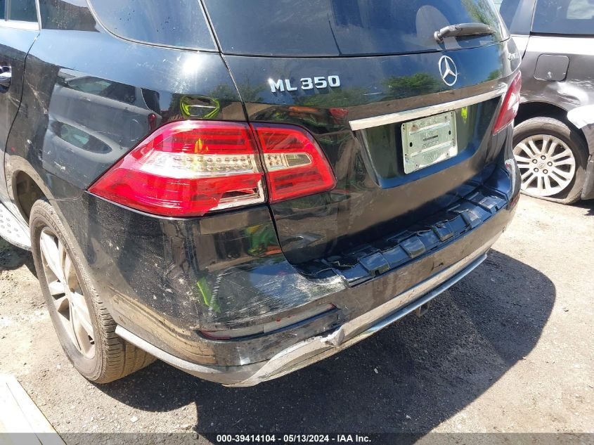 2014 MERCEDES-BENZ ML 350 4MATIC - 4JGDA5HB4EA435067