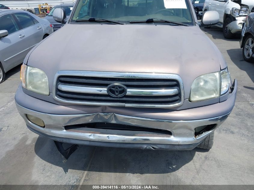 2001 Toyota Tundra Ltd V8 VIN: 5TBRT38191S203277 Lot: 39414116