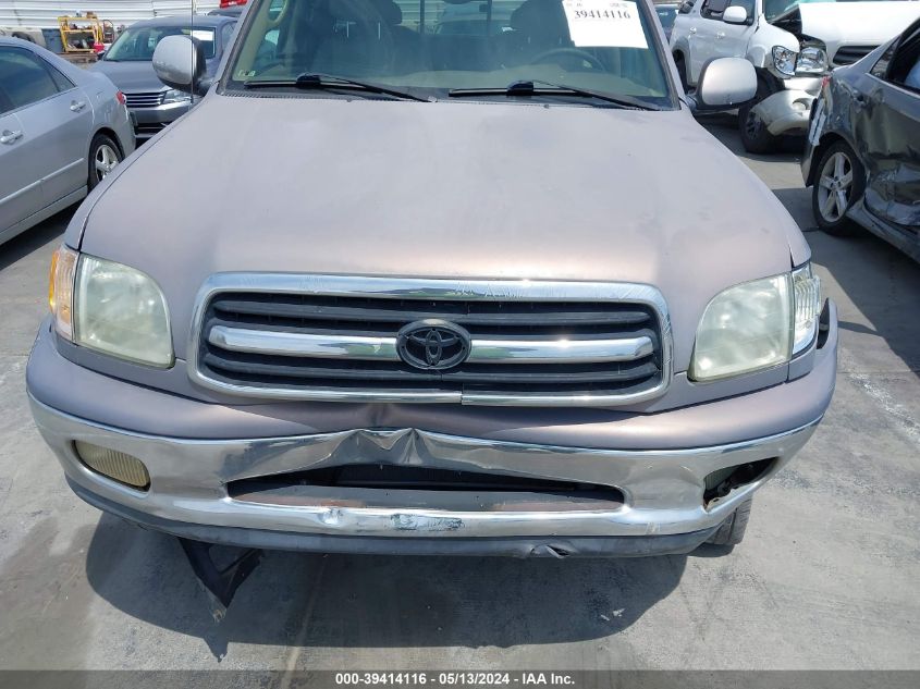 2001 Toyota Tundra Ltd V8 VIN: 5TBRT38191S203277 Lot: 39414116