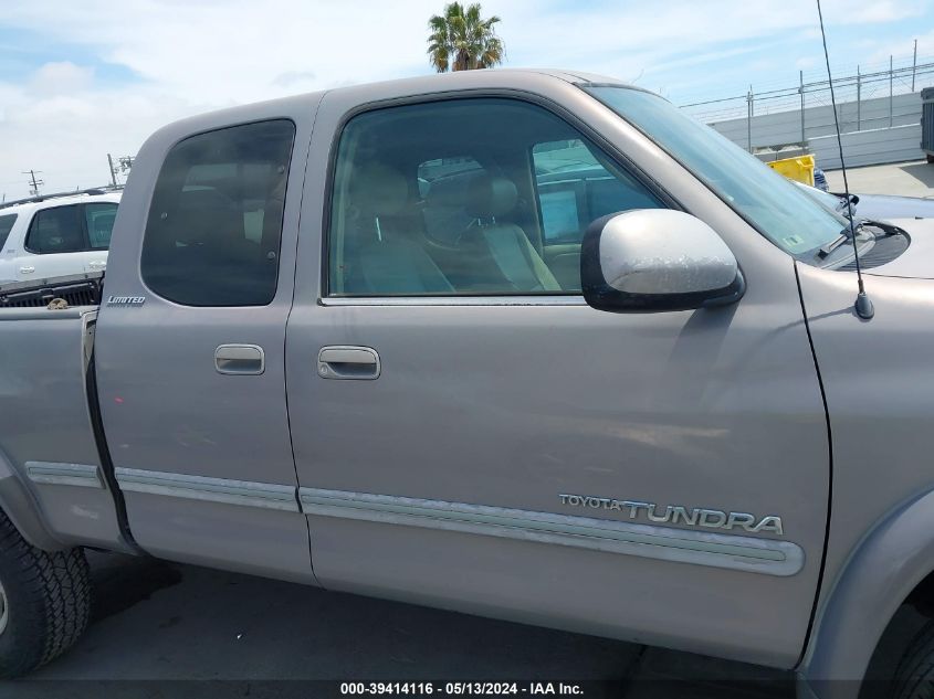 5TBRT38191S203277 2001 Toyota Tundra Ltd V8