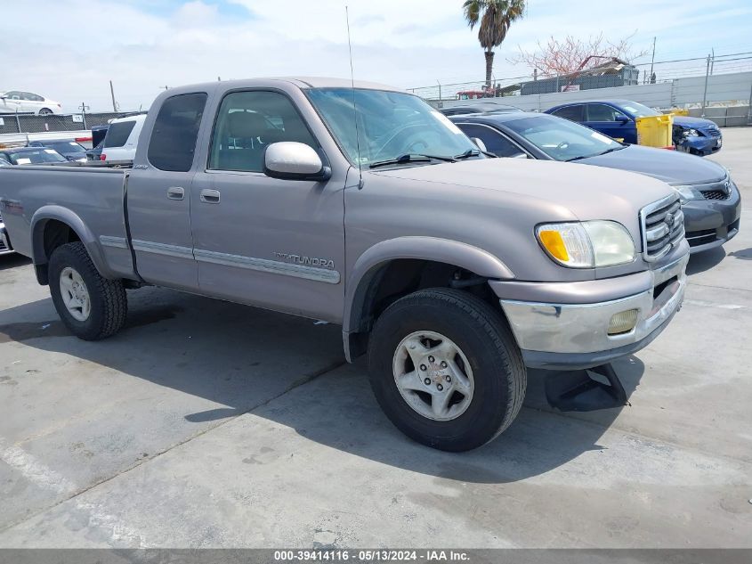 2001 Toyota Tundra Ltd V8 VIN: 5TBRT38191S203277 Lot: 39414116