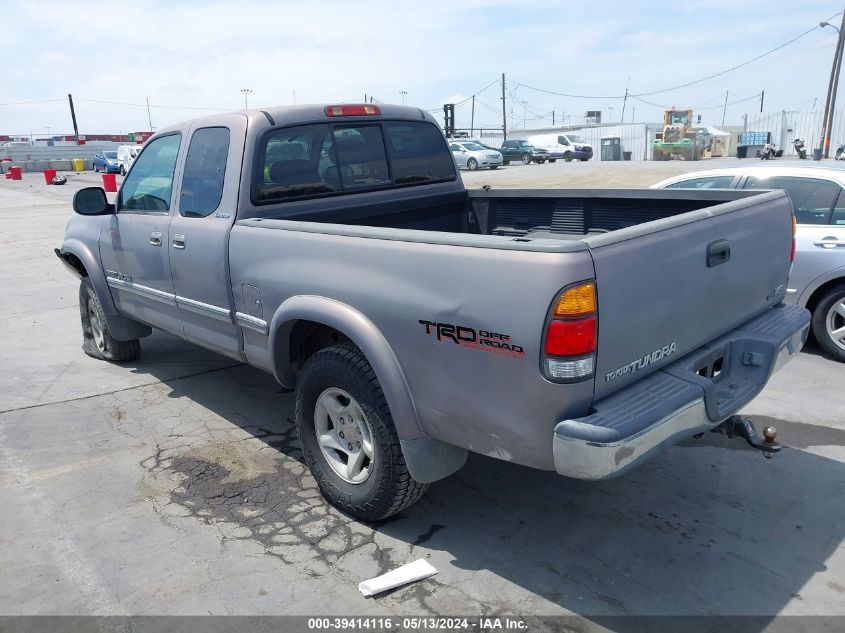 5TBRT38191S203277 2001 Toyota Tundra Ltd V8