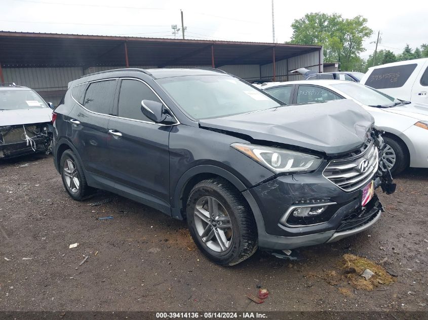 2018 Hyundai Santa Fe Sport 2.4L VIN: 5XYZUDLB5JG507276 Lot: 39414136