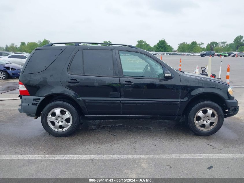 2003 Mercedes-Benz Ml 350 VIN: 4JGAB57E73A448663 Lot: 39414143