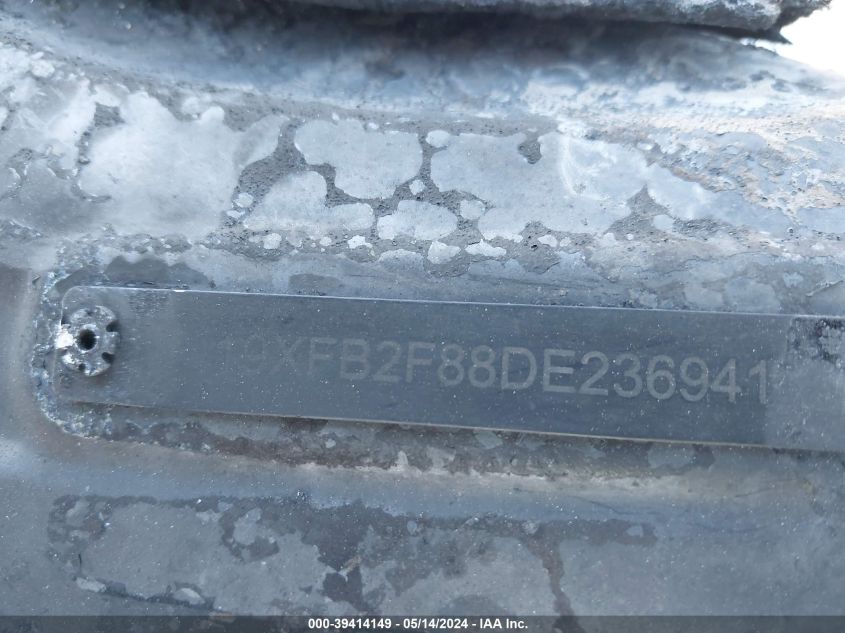 2013 Honda Civic Ex VIN: 19XFB2F88DE236941 Lot: 39414149