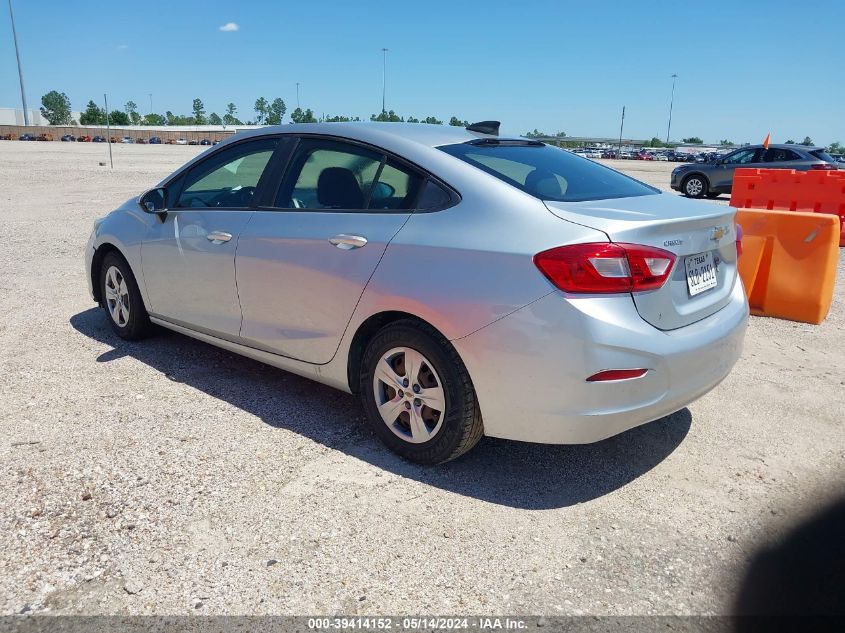 2018 Chevrolet Cruze Ls Auto VIN: 1G1BC5SM7J7148449 Lot: 39414152