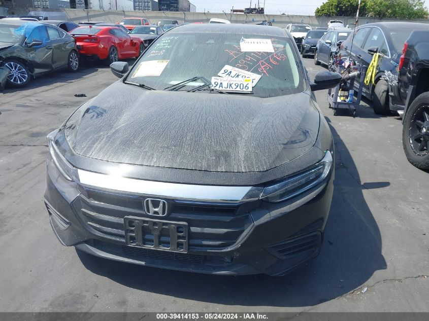 2022 Honda Insight Ex VIN: 19XZE4F50NE010609 Lot: 39414153