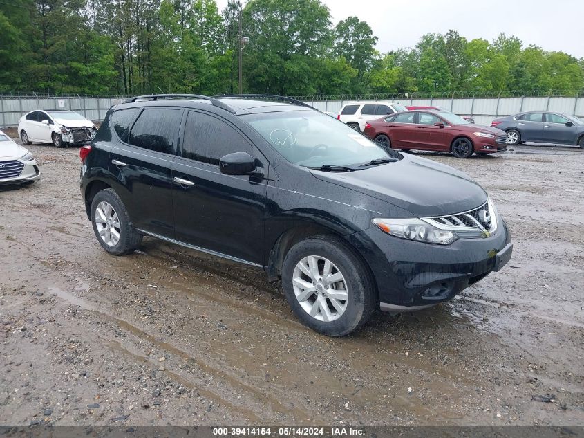 2012 Nissan Murano Sv VIN: JN8AZ1MU1CW106184 Lot: 39414154