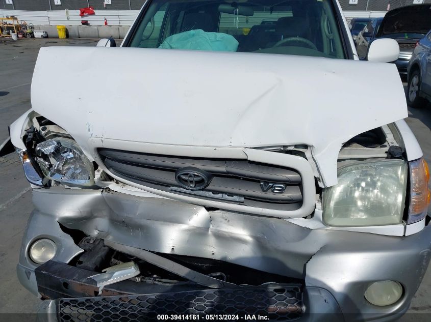 2003 Toyota Sequoia Sr5 V8 VIN: 5TDZT34A63S186633 Lot: 39414161