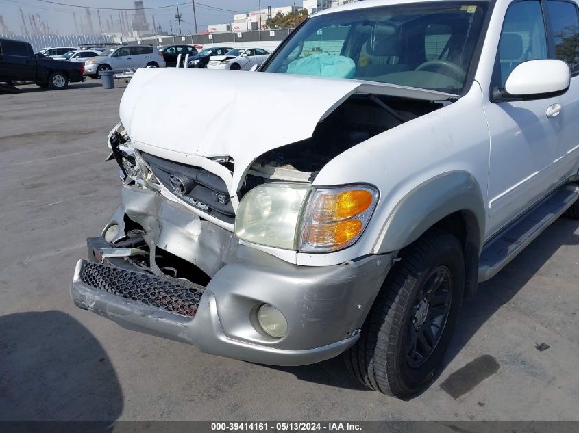 2003 Toyota Sequoia Sr5 V8 VIN: 5TDZT34A63S186633 Lot: 39414161