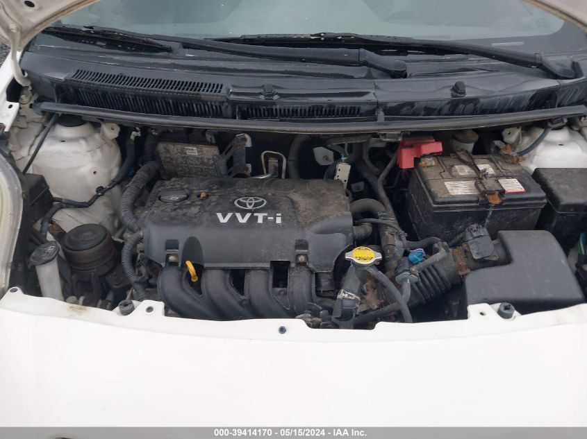 2010 Toyota Yaris VIN: JTDJT4K37A5291238 Lot: 39414170