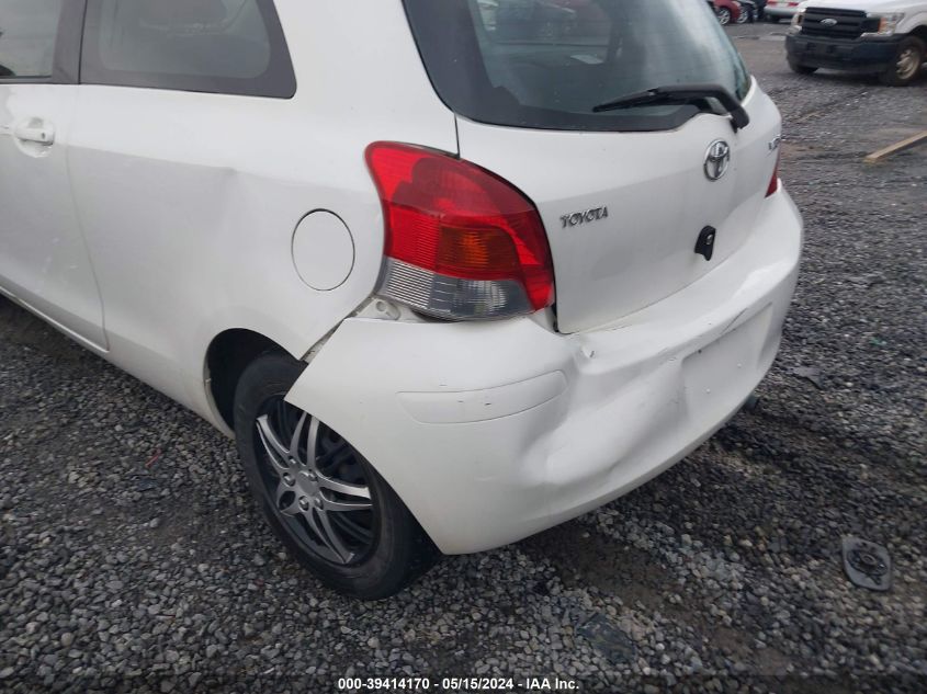 2010 Toyota Yaris VIN: JTDJT4K37A5291238 Lot: 39414170