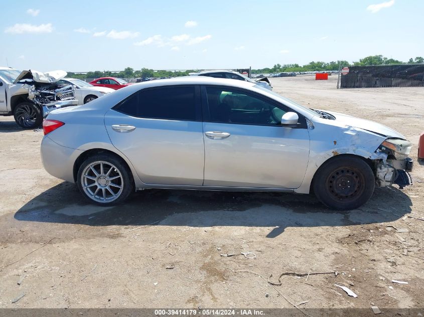 2016 Toyota Corolla Le VIN: 2T1BURHE9GC488849 Lot: 39414179