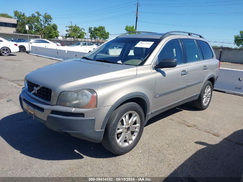 2004 Volvo Xc90 T6 VIN: YV1CM91H941055051 Lot: 39414182