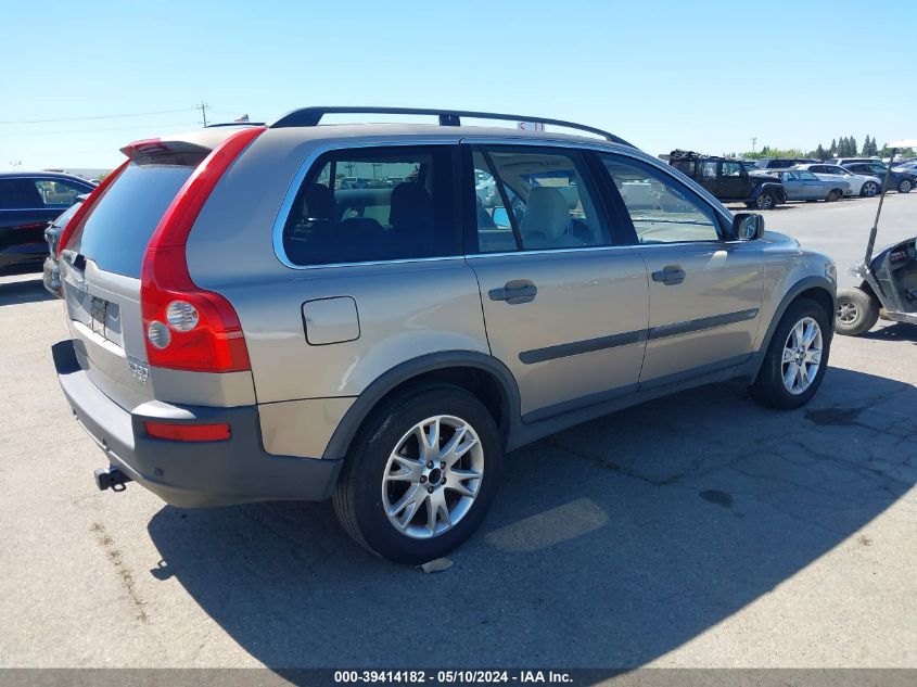 2004 Volvo Xc90 T6 VIN: YV1CM91H941055051 Lot: 39414182