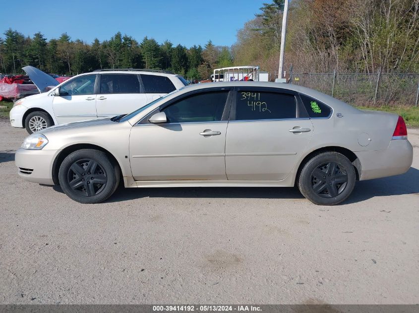 2009 Chevrolet Impala Ls VIN: 2G1WB57NX91272830 Lot: 39414192