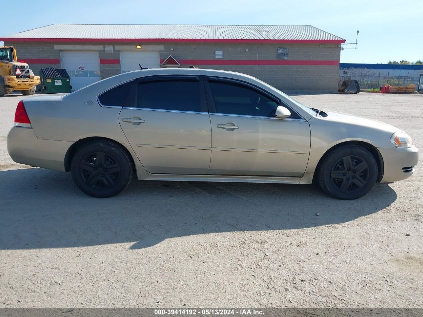 2009 Chevrolet Impala Ls VIN: 2G1WB57NX91272830 Lot: 39414192