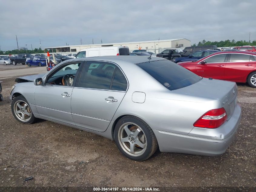 2006 Lexus Ls 430 VIN: JTHBN36F565035487 Lot: 39414197