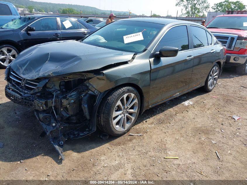 2013 Honda Accord Sport VIN: 1HGCR2F50DA038525 Lot: 39414204