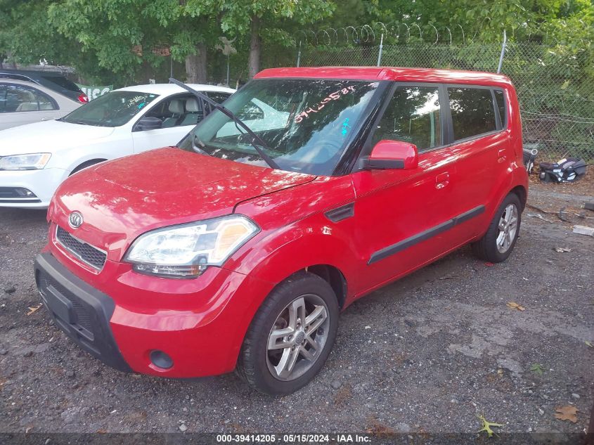 2010 Kia Soul + VIN: KNDJT2A28A7188718 Lot: 39414205