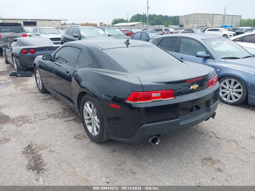 2015 Chevrolet Camaro Ls VIN: 2G1FB1E34F9130836 Lot: 39414212