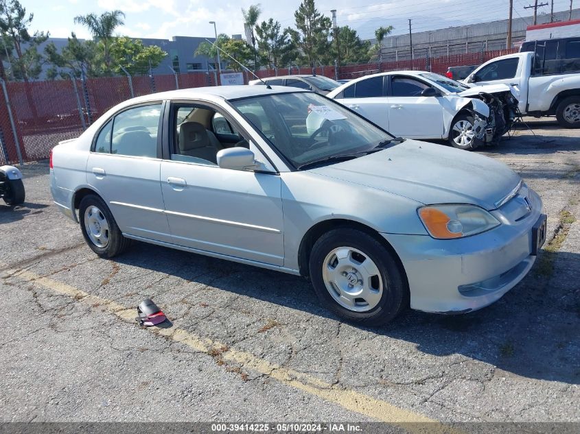 2003 Honda Civic Hybrid VIN: JHMES96623S032567 Lot: 39414225