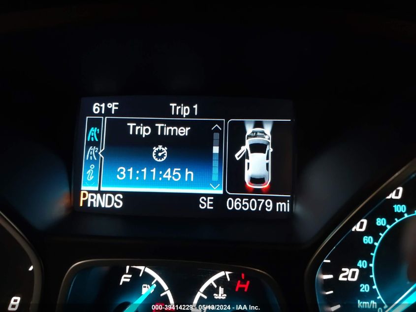 2016 Ford Escape Titanium VIN: 1FMCU9J91GUA58099 Lot: 39414229