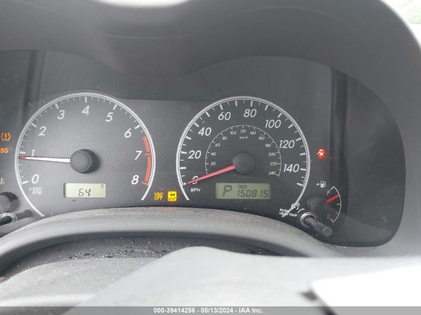 2010 Toyota Corolla Le VIN: 2T1BU4EE7AC244485 Lot: 39414256