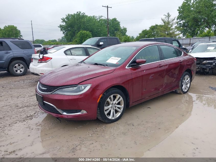 2016 Chrysler 200 Limited VIN: 1C3CCCAB8GN104209 Lot: 39414260