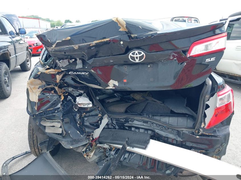 2014 Toyota Camry Se VIN: 4T1BF1FK3EU438318 Lot: 39414262