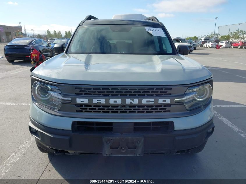 2021 Ford Bronco Sport Badlands VIN: 3FMCR9D9XMRA07667 Lot: 39414281