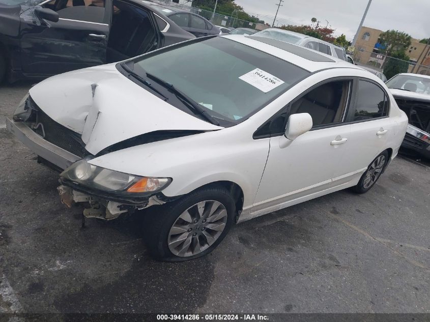 2010 Honda Civic Ex-L VIN: 19XFA1F99AE061004 Lot: 39414286