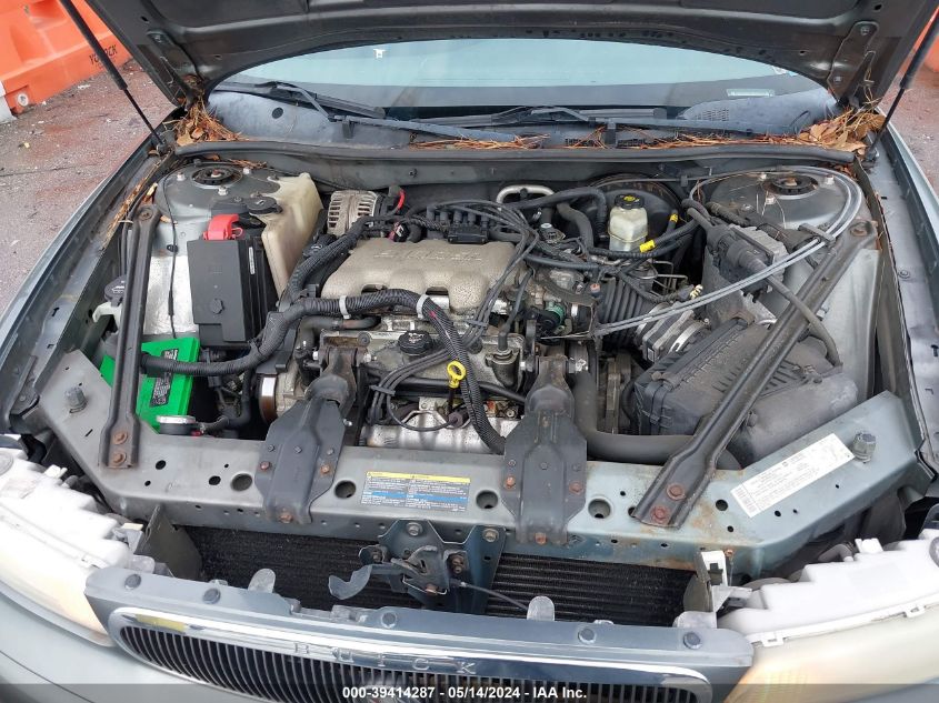 2005 Buick Century VIN: 2G4WS52J551103770 Lot: 39414287