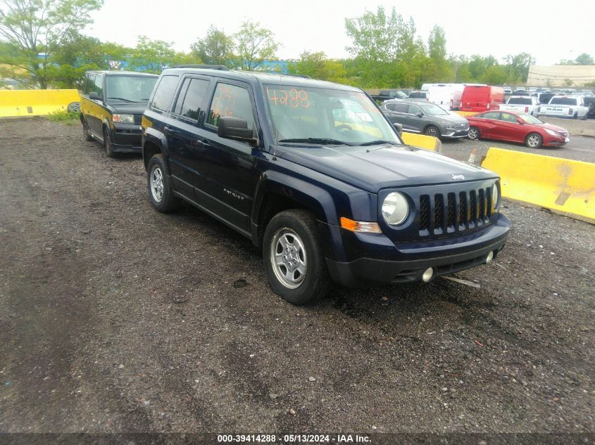 2014 Jeep Patriot Sport VIN: 1C4NJPBA6ED779373 Lot: 39414288