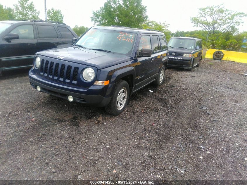 2014 Jeep Patriot Sport VIN: 1C4NJPBA6ED779373 Lot: 39414288