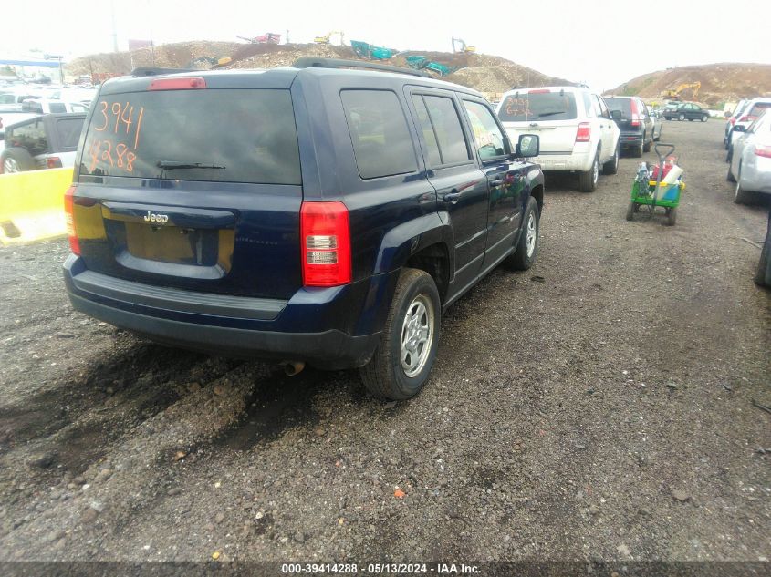 2014 Jeep Patriot Sport VIN: 1C4NJPBA6ED779373 Lot: 39414288