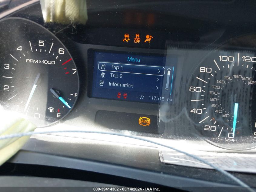 2014 Ford Edge Se VIN: 2FMDK3GC0EBA10302 Lot: 39414302