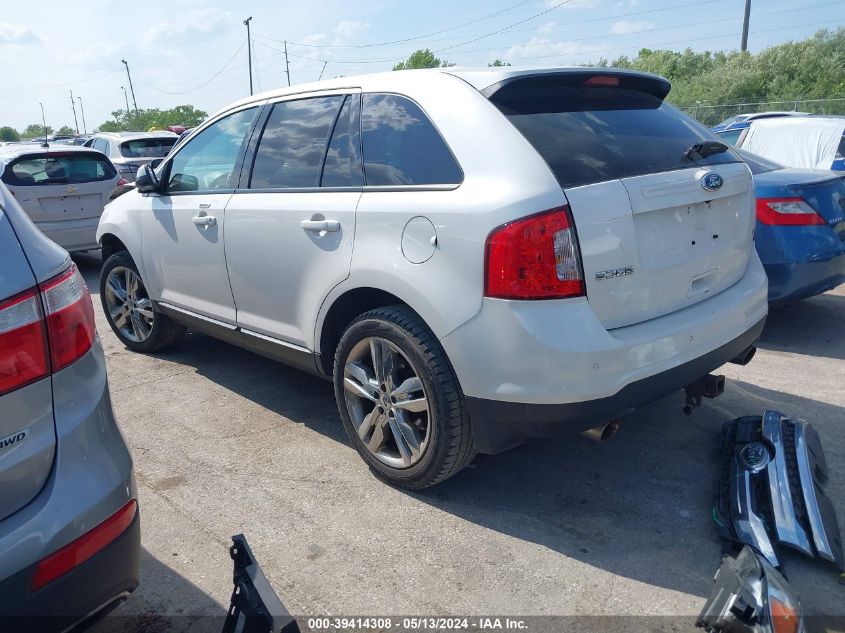 2013 Ford Edge Sel VIN: 2FMDK3JC7DBB86223 Lot: 39414308