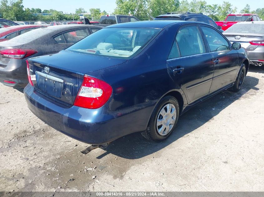 2003 Toyota Camry Le VIN: 4T1BE32KX3U179487 Lot: 39414316