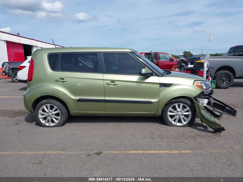 2012 Kia Soul + VIN: KNDJT2A66C7389071 Lot: 39414317