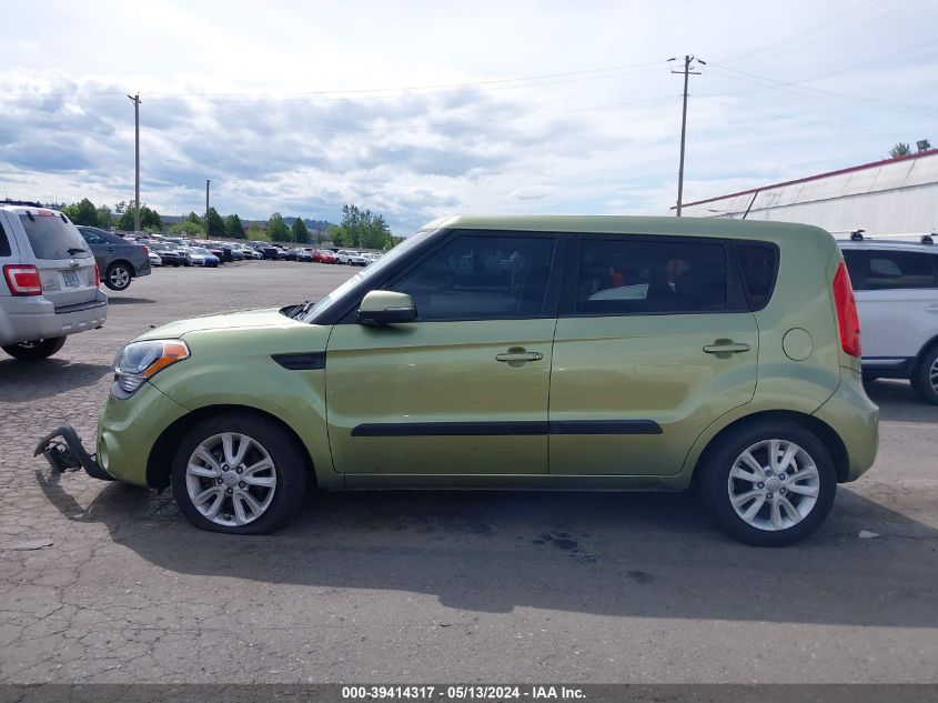 2012 Kia Soul + VIN: KNDJT2A66C7389071 Lot: 39414317